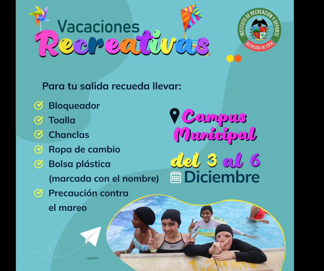 Inician las vacaciones recreativas con actividades llenas de diversión