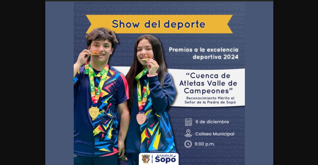 Sopó cierra el año con el gran Show del Deporte 2024