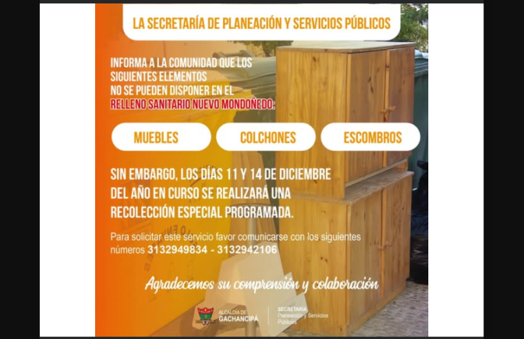 Gachancipá se une por un municipio más limpio y organizado