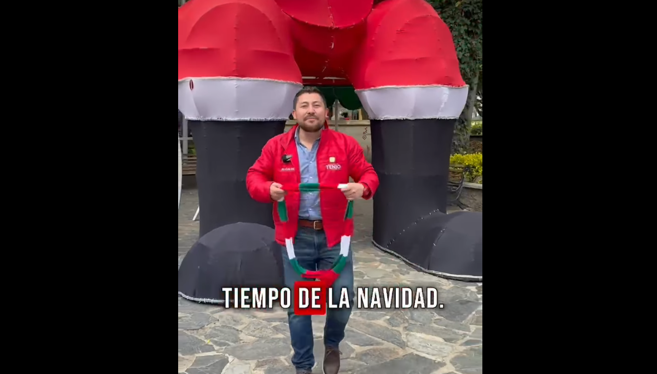 Tenjo da inicio a la Navidad con el Gran Encendido Navideño + Video