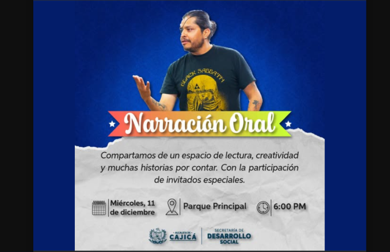 Cajicá impulsa la narración oral como espacio de participación comunitaria