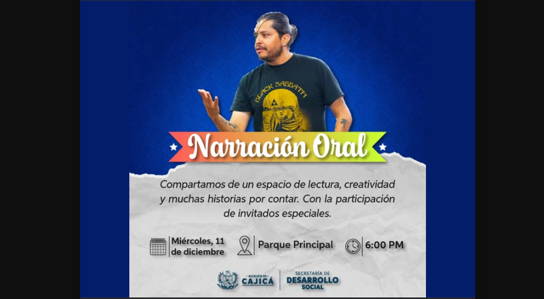 Cajicá impulsa la narración oral como espacio de participación comunitaria