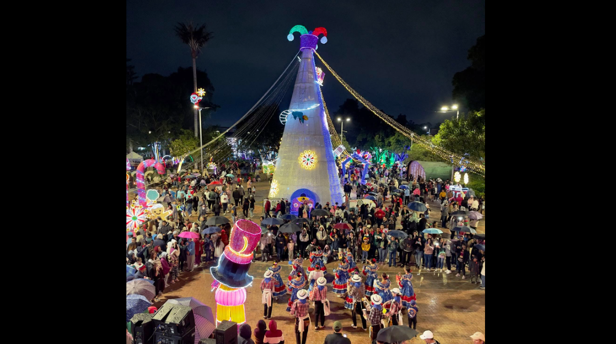 Tocancipá enciende la magia de la Navidad con una emotiva celebración