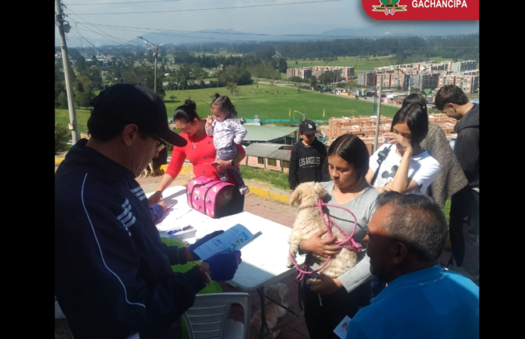 Exitosa jornada de vacunación para mascotas en Santa Bárbara