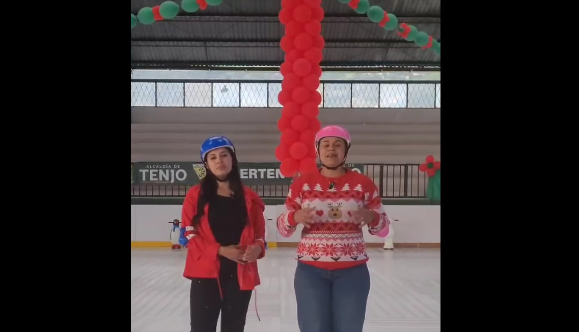 “Navidad Tenjana”: La Pista de Hielo llega a Tenjo + Video