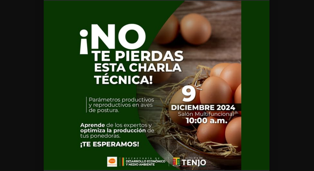 Tenjo impulsa la producción avícola con charla técnica especializada