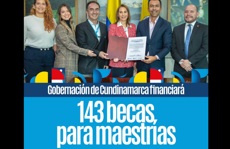 Convenio impulsa becas de maestría para profesionales en Cundinamarca