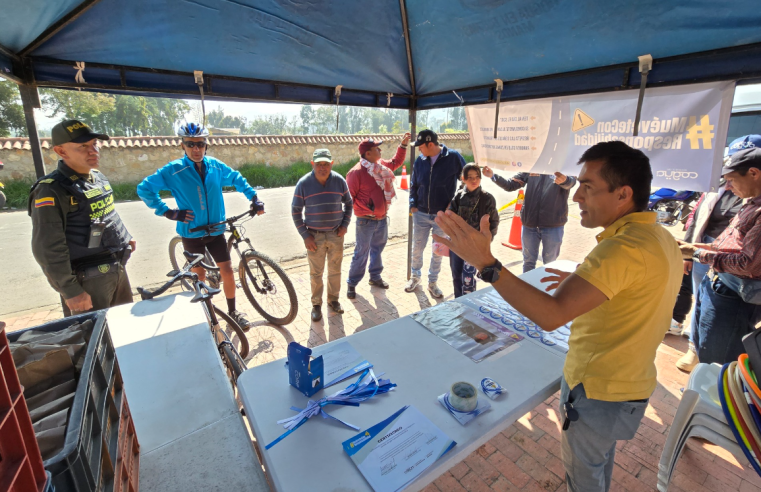 Campaña de seguridad vial promueve responsabilidad en La Plazuela