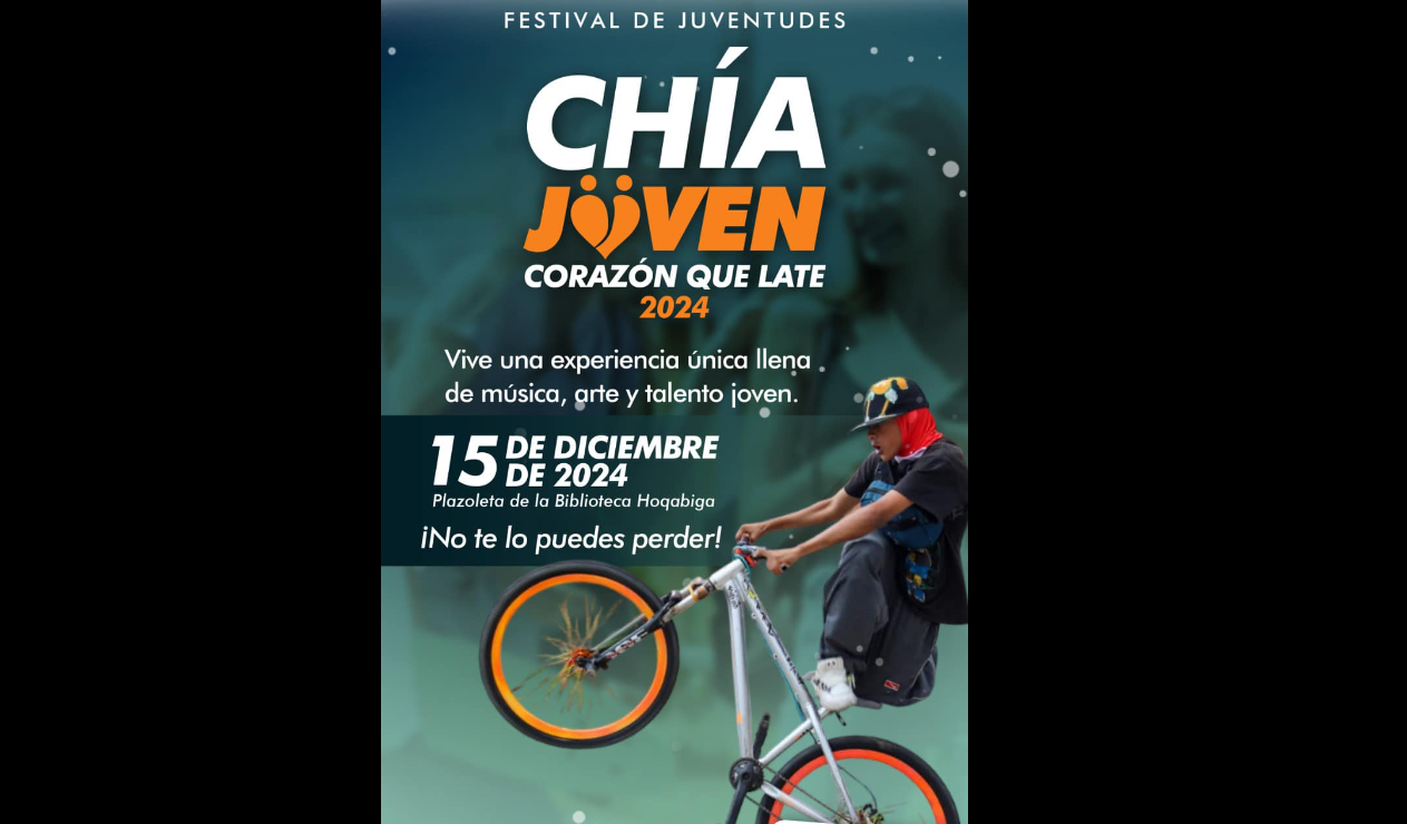 Chía celebra el talento joven con el Festival de Juventudes 2024