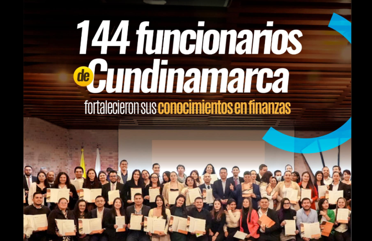 Clausura de diplomado en finanzas para funcionarios de Cundinamarca