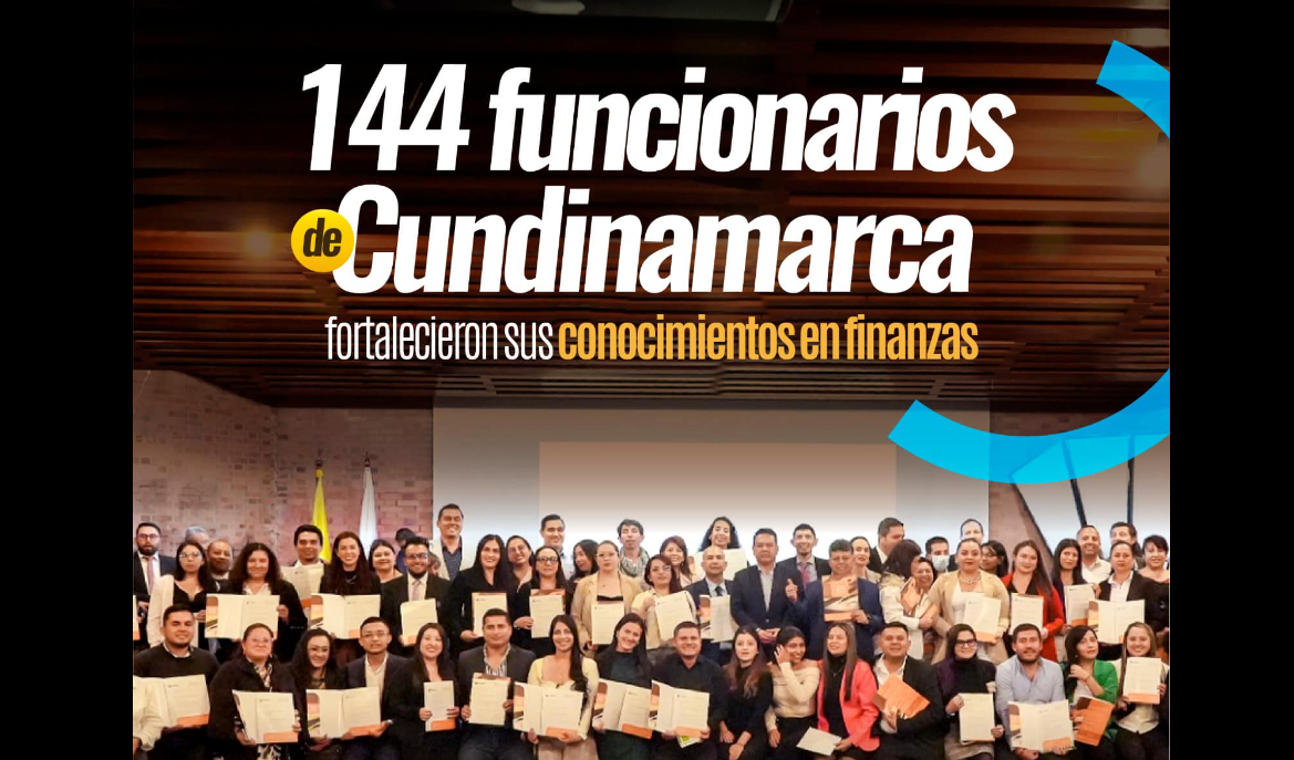 Clausura de diplomado en finanzas para funcionarios de Cundinamarca