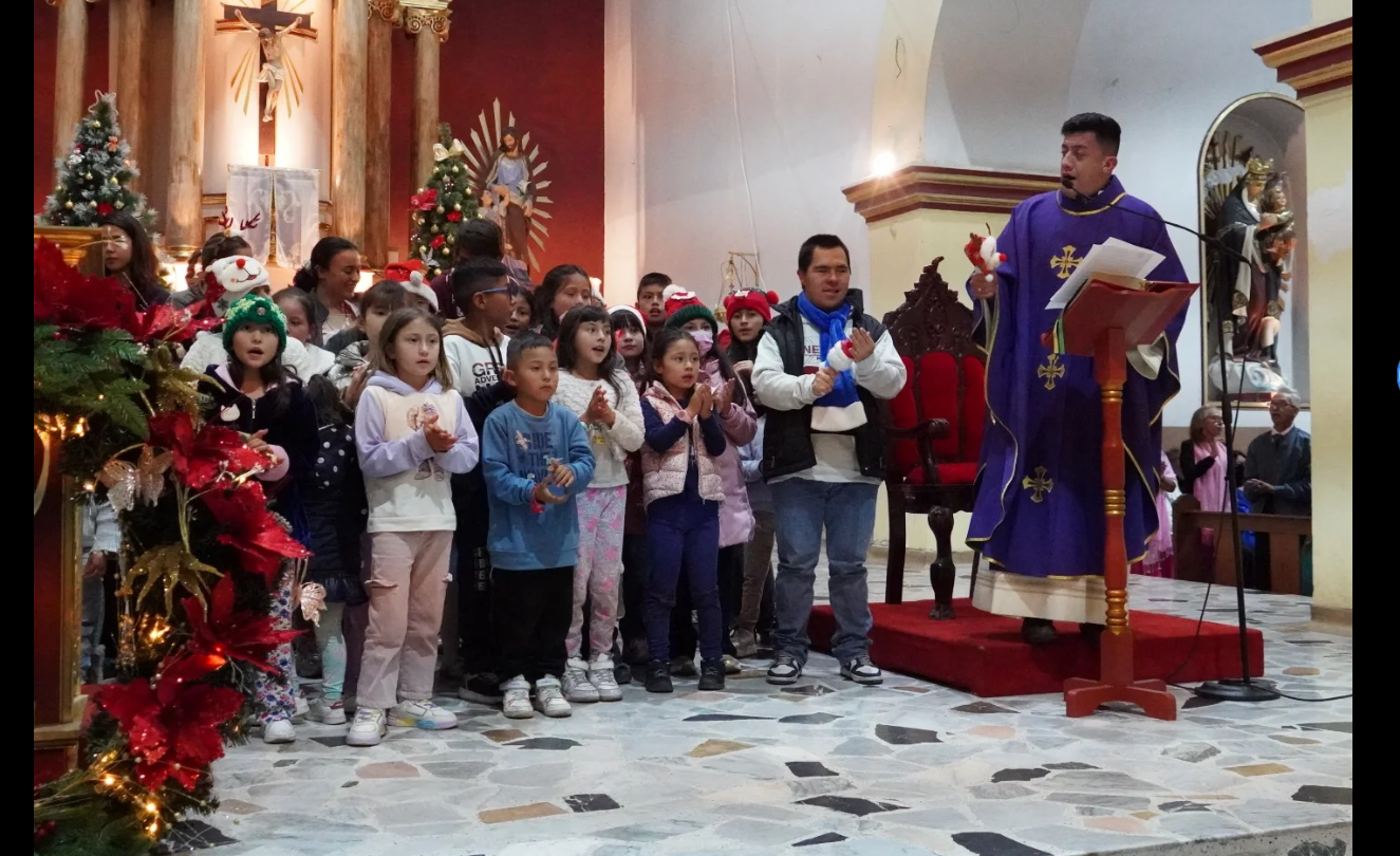 Cogua celebra el sexto día de la Novena Navideña con alegría y tradición