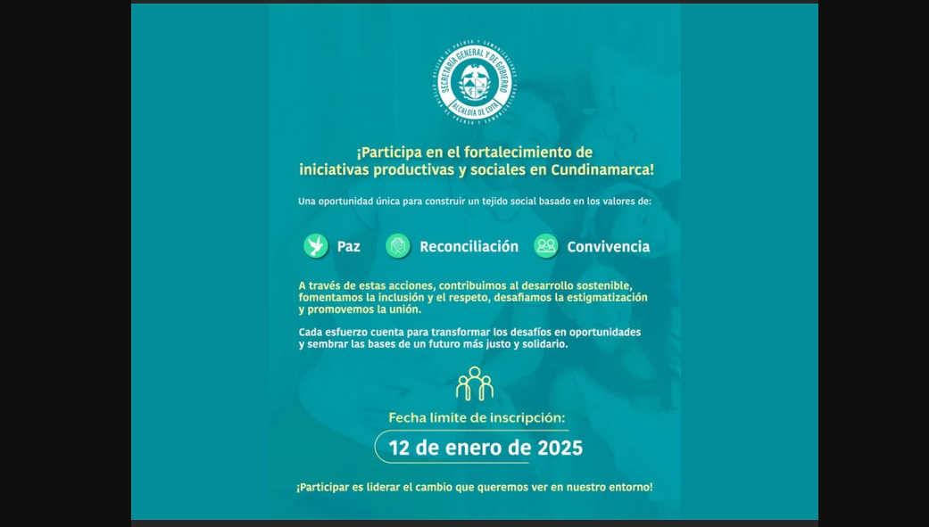 Cota invita a participar en iniciativas para el desarrollo comunitario