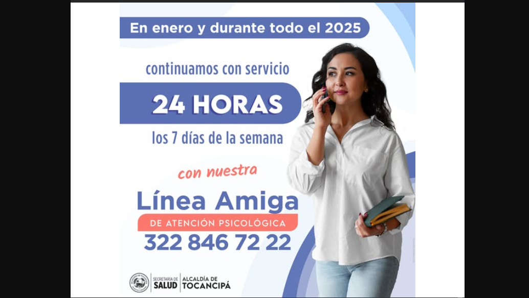 Línea Amiga, el apoyo psicológico disponible en 2025 las 24 horas