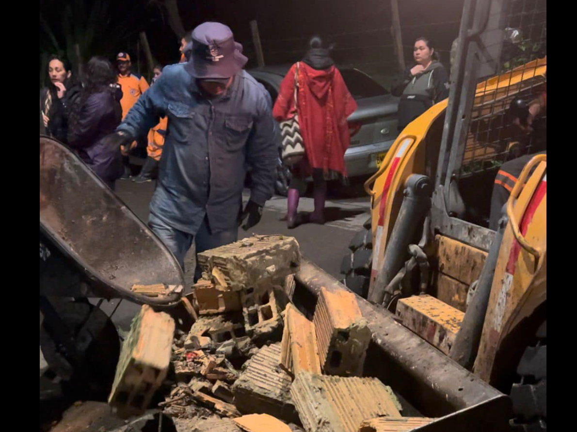 Emergencia por lluvias afecta zona occidental de Chía