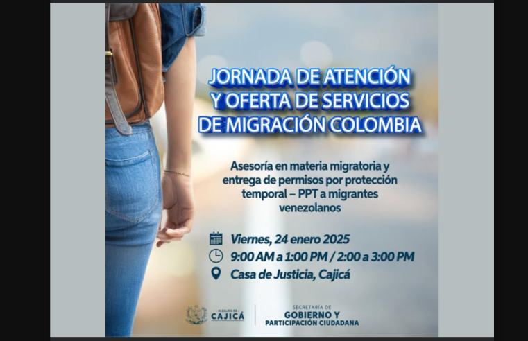 Jornada de Atención Migratoria en Cajicá