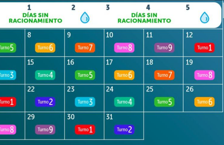 Anuncian racionamiento de agua en Gachancipá este 20 de enero