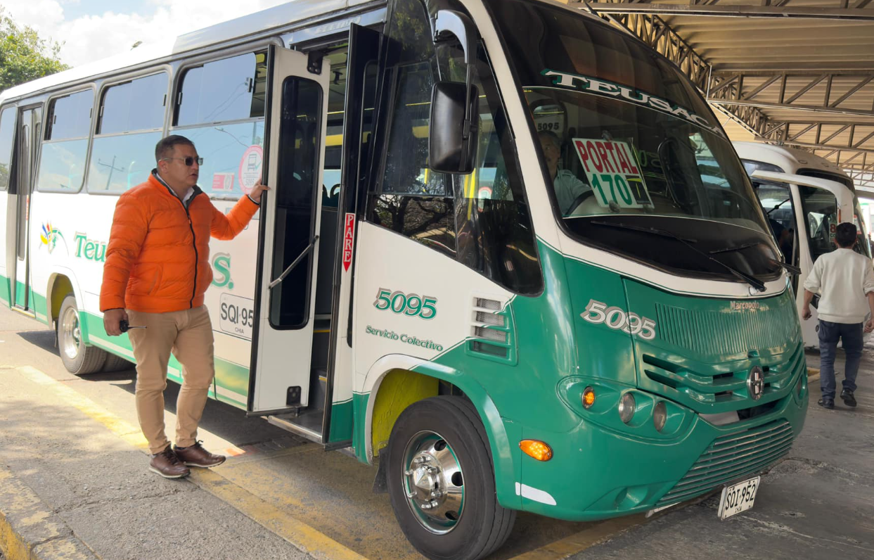 |Ajuste tarifario| en el transporte público intermunicipal desde la |Terminal de Chía|