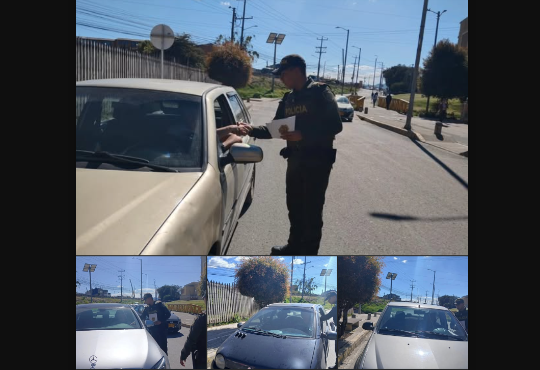 Campaña de la |Policía Nacional| contra el |hurto de vehículos| en el municipio