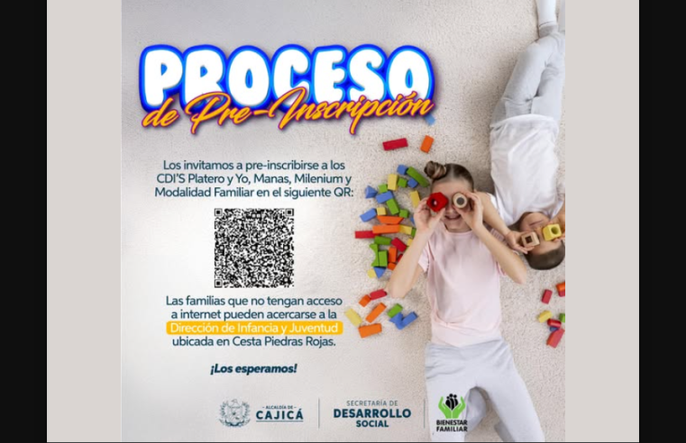 Abren preinscripciones para Centros de Desarrollo Infantil en |Cajicá|