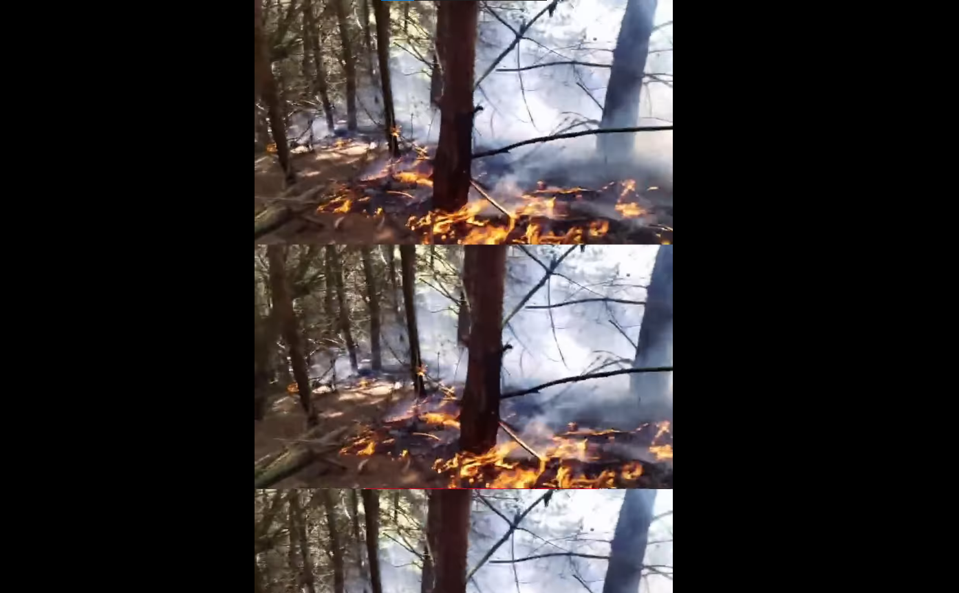 Cierre de la vía |Chía-Tabio| por |incendio forestal| en los |cerros orientales|