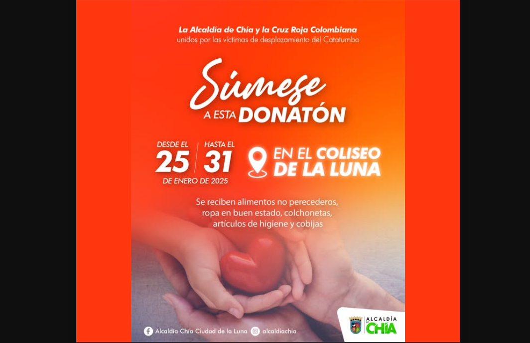 Campaña “Donatón” para las |víctimas de desplazamiento| en el |Catatumbo| se extiende hasta el 31 de enero