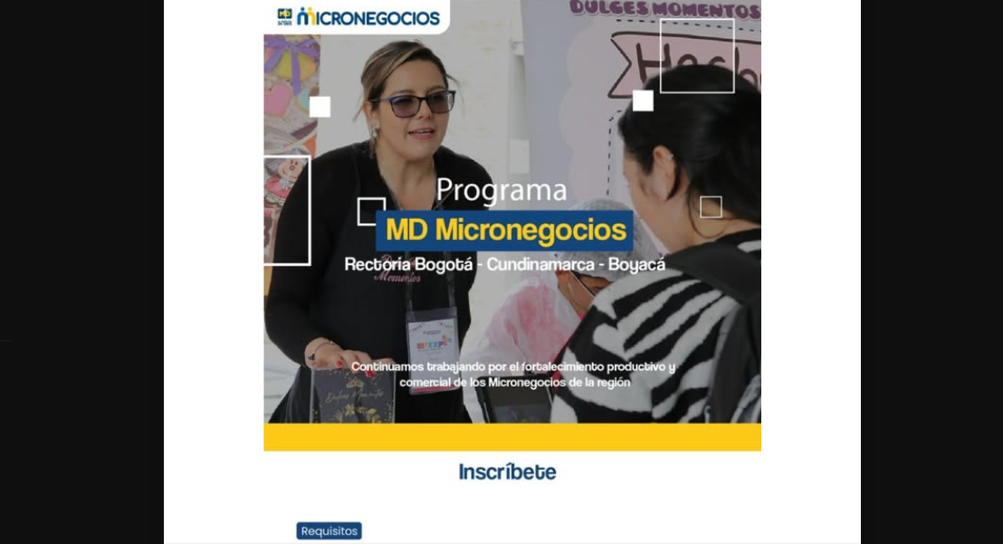 Convocatoria para fortalecer los |micronegocios|