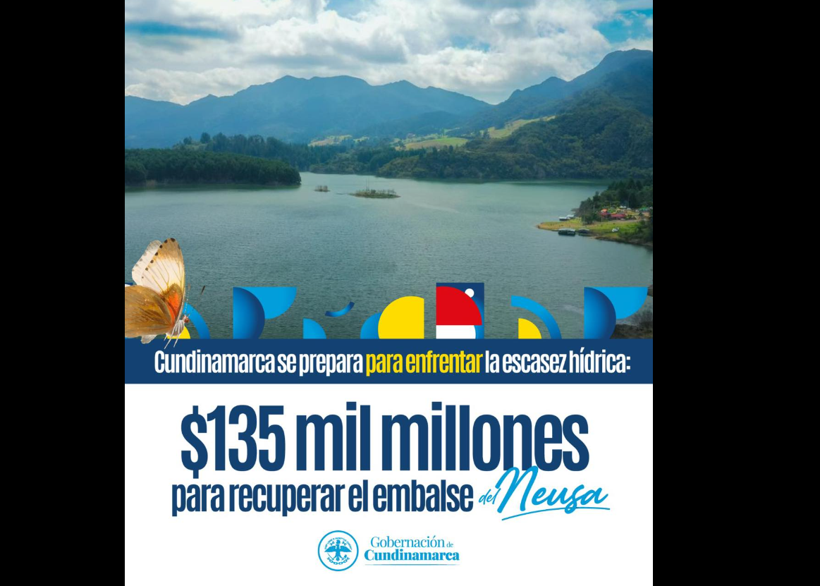 |Gobernación de Cundinamarca| implementa plan urgente para garantizar |agua potable|