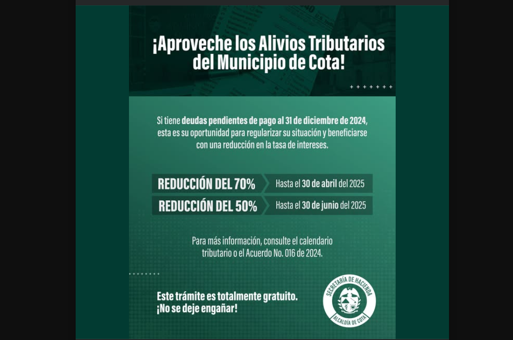 Oportunidad para regularizar |deudas| con reducción de |intereses|