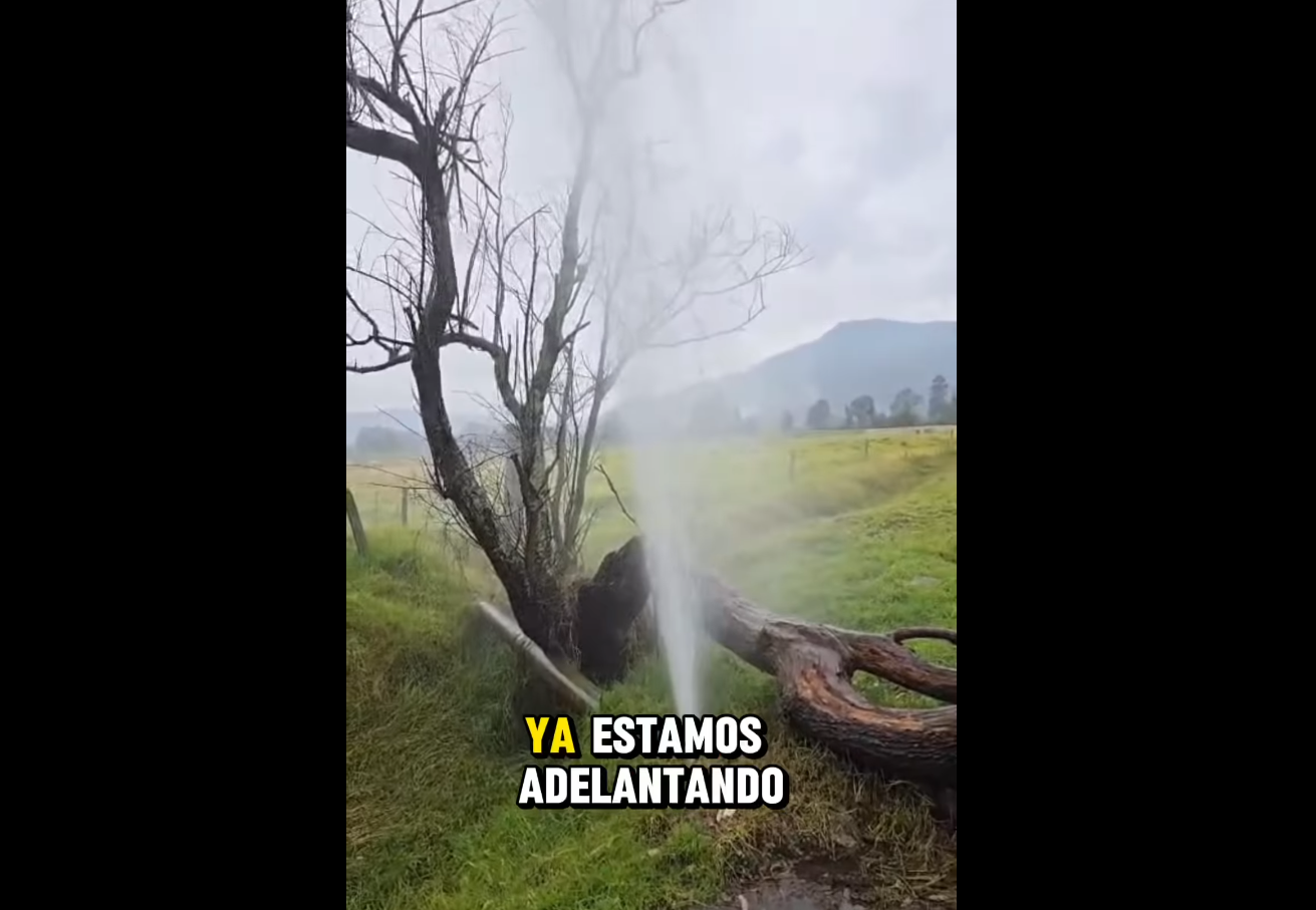 Suspensión temporal del |servicio de agua| en |Nemocón| + Video