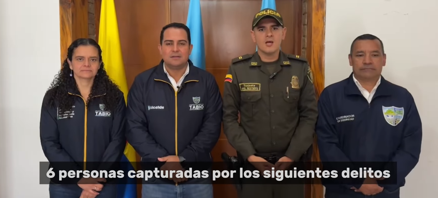 |Denuncias ciudadanas|, clave para la |seguridad| en |Tabio|