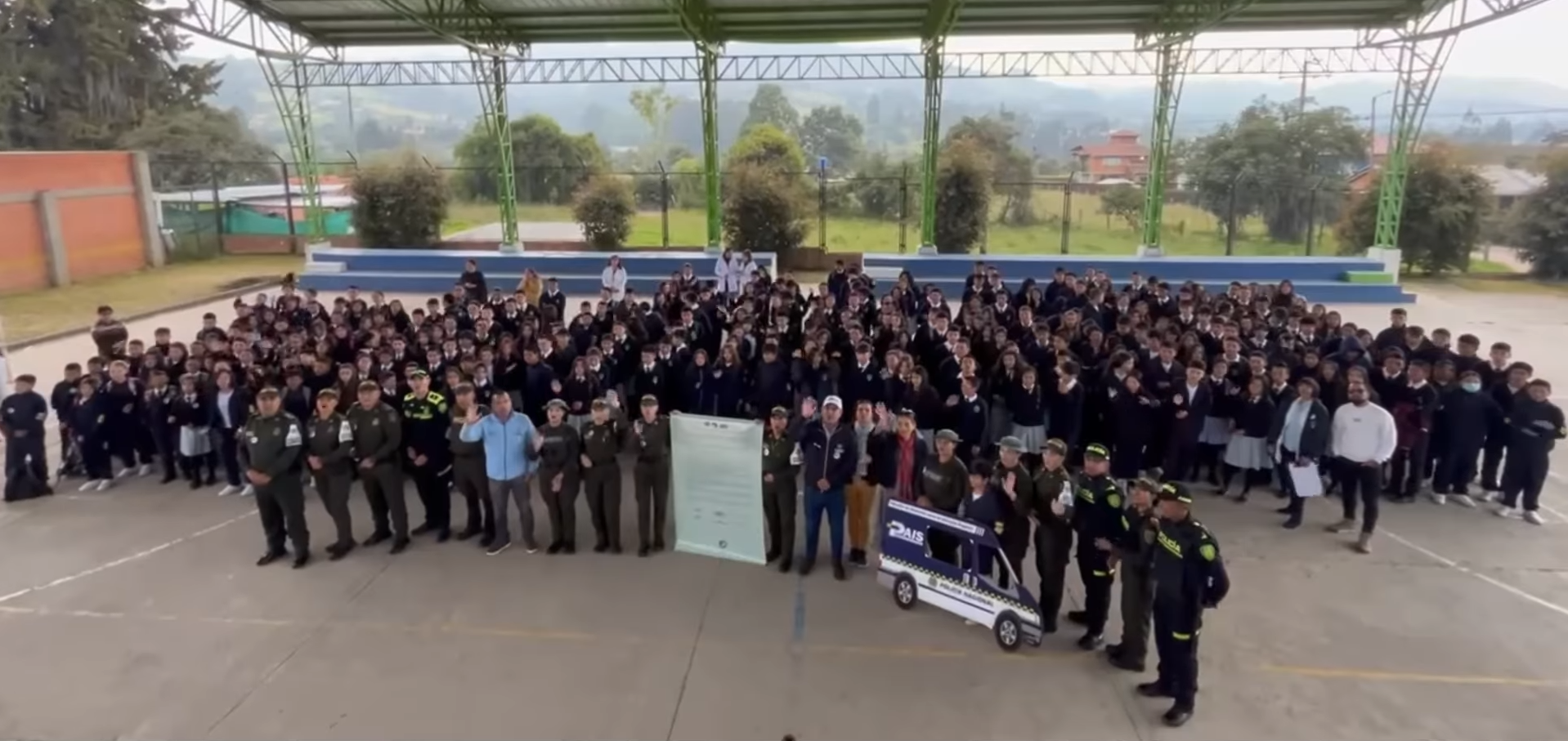 |Acompañamiento institucional| en el regreso a clases del Colegio Diego Gómez de Mena