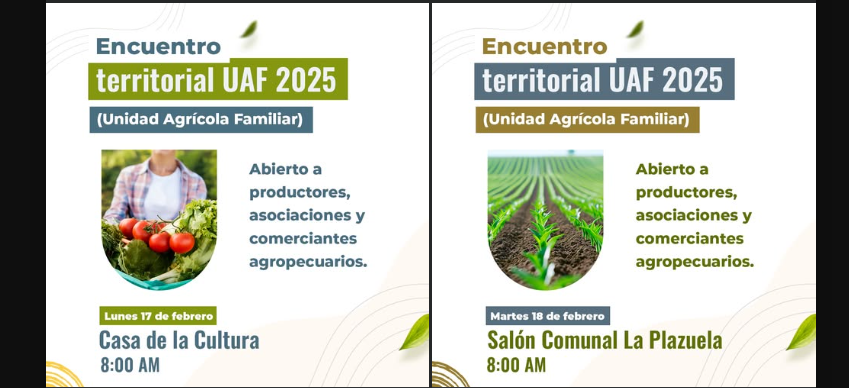 |Encuentro Territorial UAF 2025|: impulso al desarrollo rural