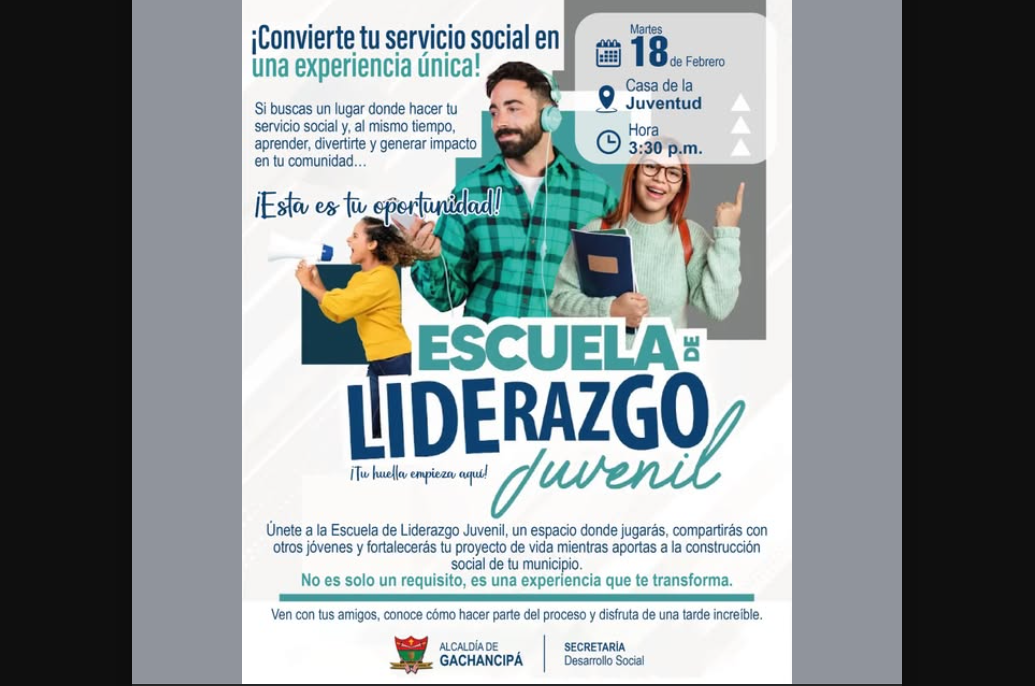 |Escuela de Liderazgo Juvenil|: una oportunidad para transformar la comunidad