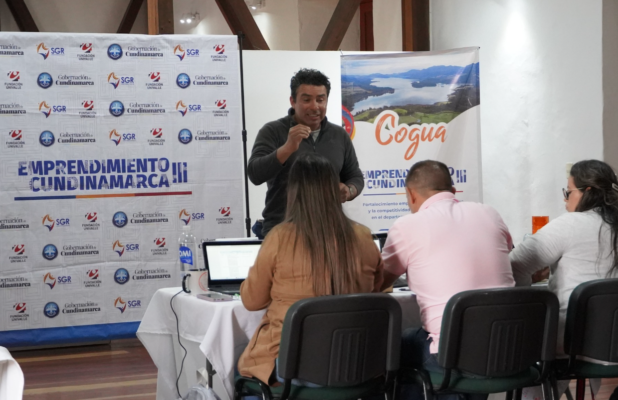 |Emprendedores| de |Cogua| presentan sus proyectos en convocatoria de |Emprendimiento Cundinamarca III|