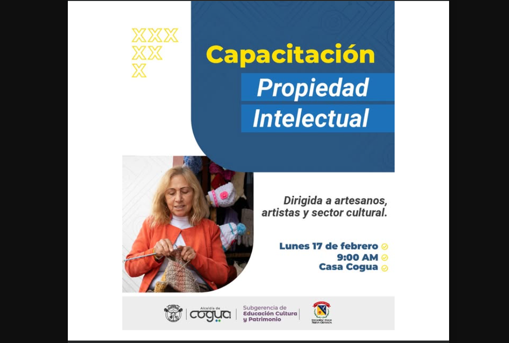 |Capacitación| en Propiedad Intelectual para el |sector artístico y cultural|