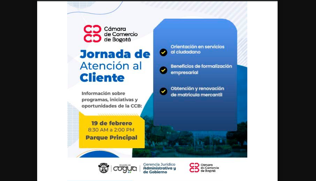 Jornada de Atención al Cliente en |Cogua|