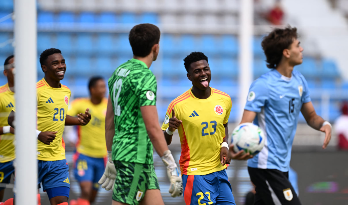 |Neiser Villarreal|, goleador del Sudamericano |Sub-20| tras la victoria de |Colombia|