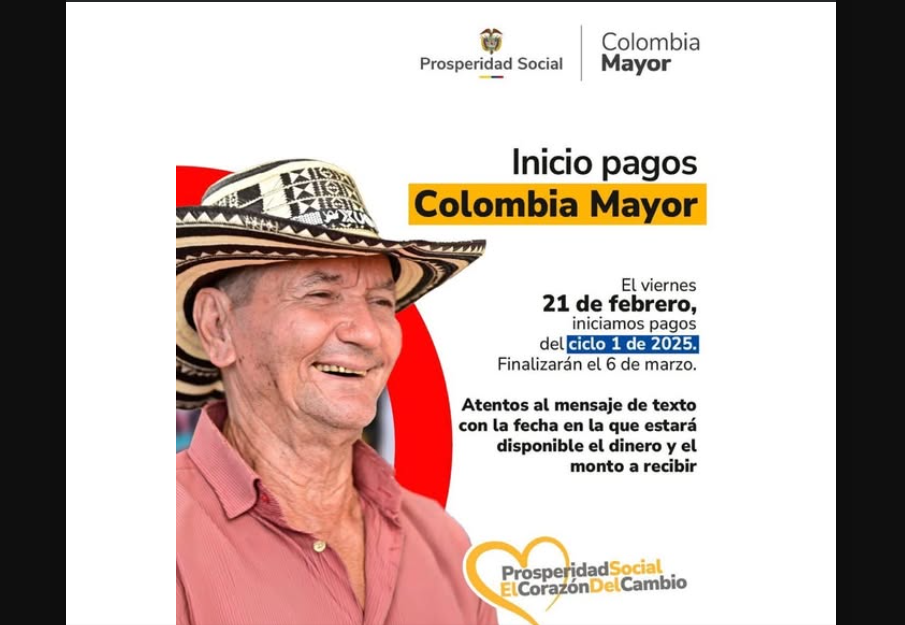 Información para |Beneficiarios de Colombia Mayor|