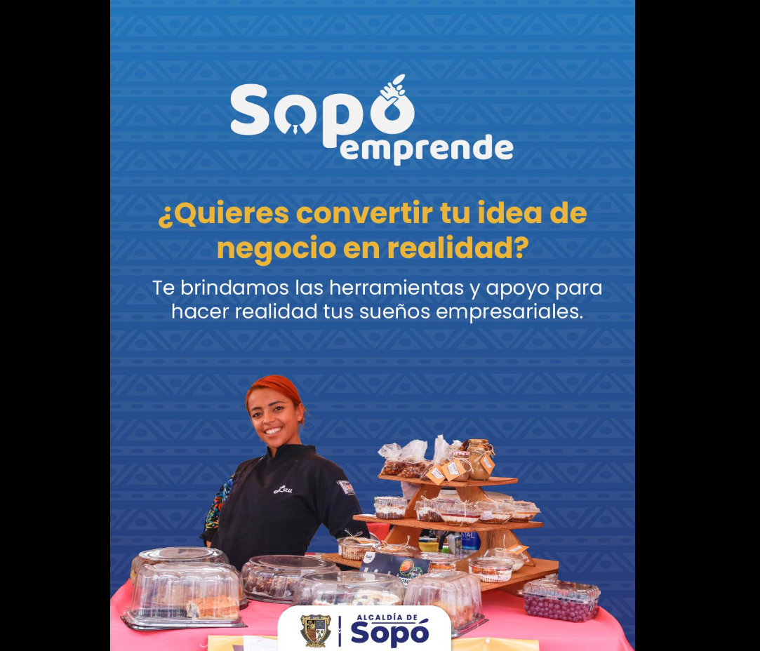 “|Sopó| Emprende”: impulso para los |emprendedores| del municipio