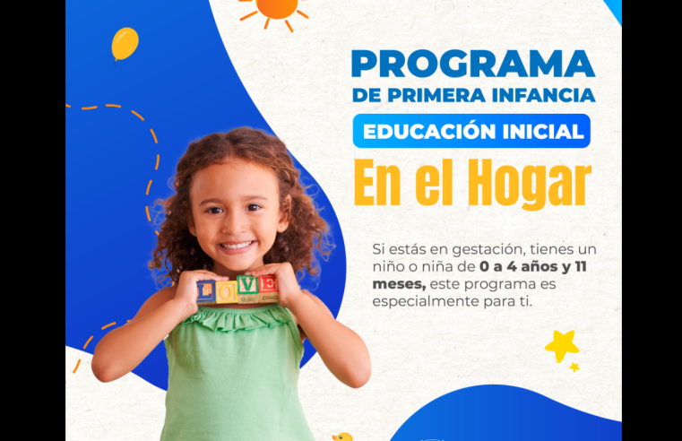 Programa de |Educación| Inicial en el Hogar ofrece apoyo a familias con niños pequeños en |Cogua|