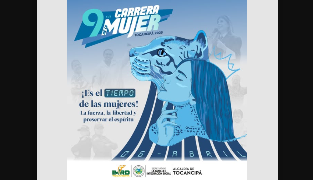 |Tocancipá| se prepara para la |Carrera de la Mujer 2025|