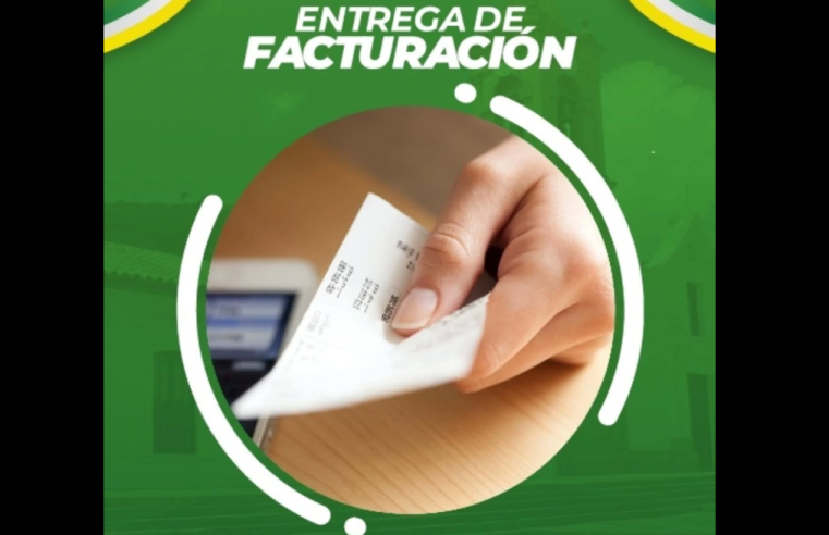 Entrega de facturación de aseo y alcantarillado en |Gachancipá|
