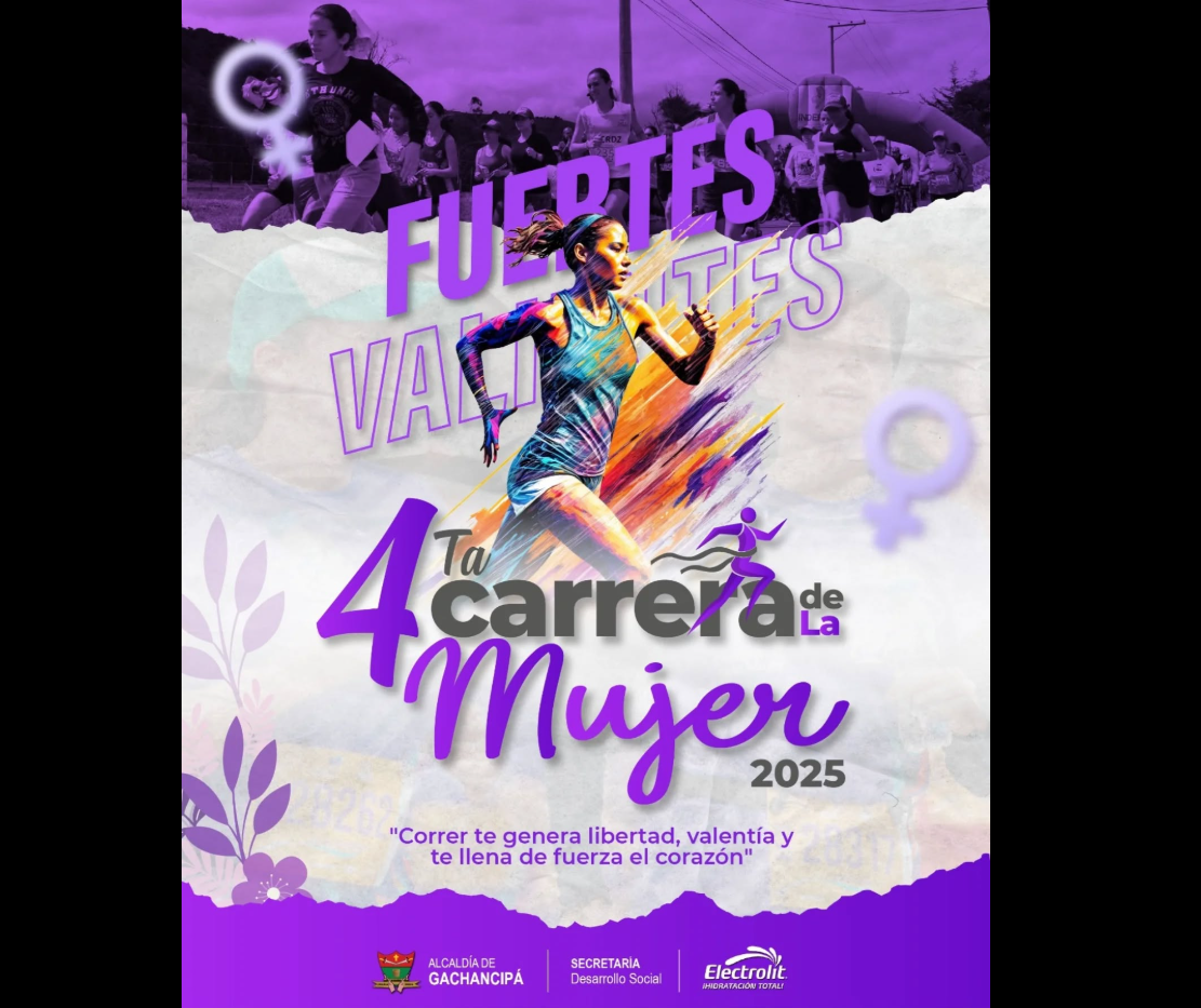 Invitan a |mujeres| gachancipeñas a participar en gran carrera comunitaria