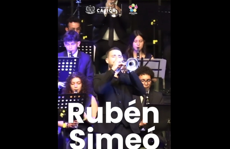 La excelencia musical brilló en |Cajicá| con la presentación del trompetista |Rubén Simeó| + Video
