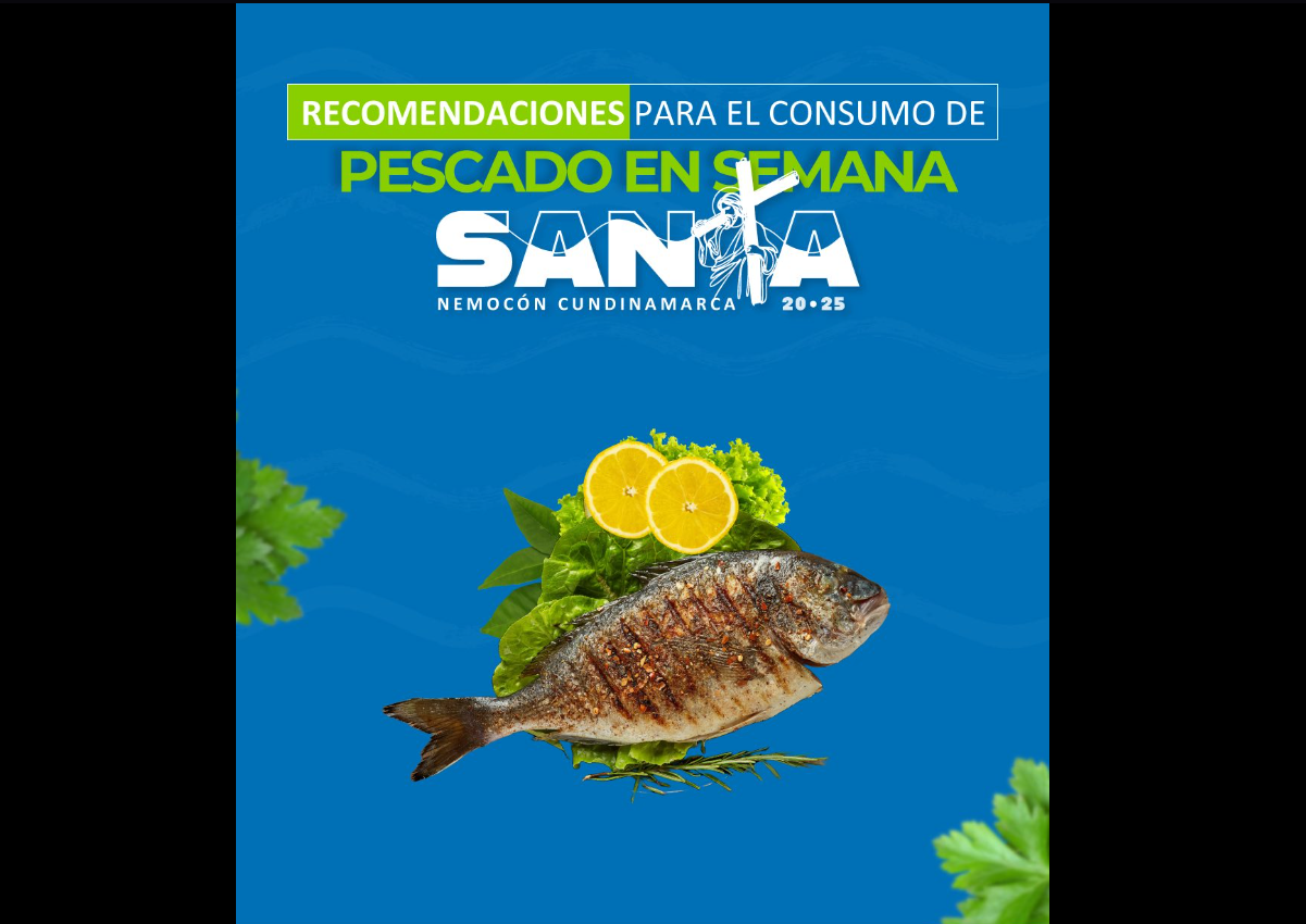 |Nemocón| promueve el consumo seguro de pescado durante |Semana Santa|