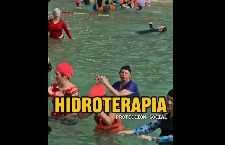 |Tenjo| pone en marcha programa de |hidroterapia| para |personas con discapacidad|
