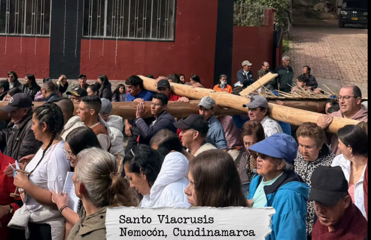 |Nemocón| vivió el |Santo Viacrucis| con fe y unidad comunitaria + Video