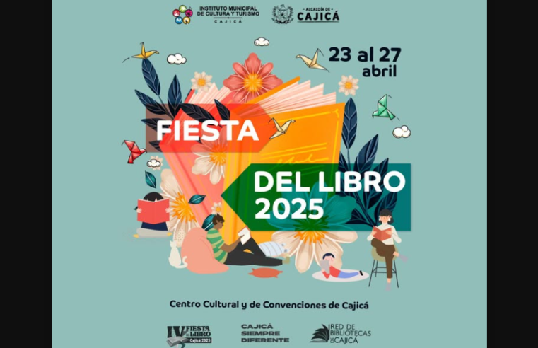 |Cajicá| celebra la IV |Fiesta del Libro 2025|