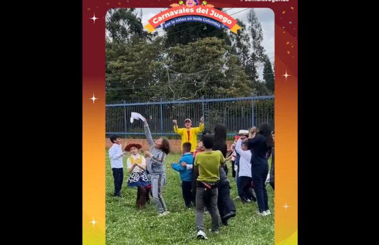 Planeación se une a los |Carnavales del Juego| con jornada para la niñez + Video